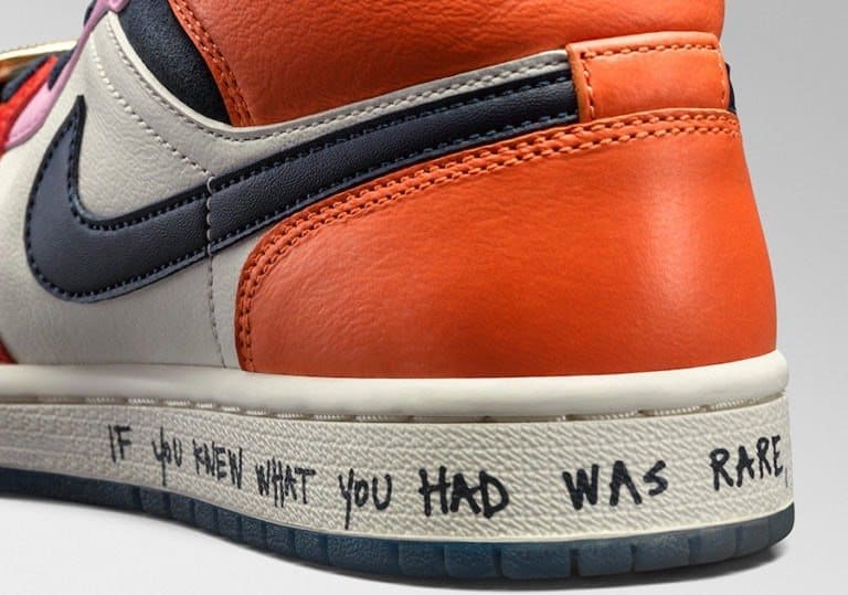 On-Foot Look at the Melody Ehsani x Air Jordan 1 Mid "Fearless"