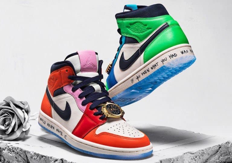 Melody Mehsani x Air Jordan 1 Mid "fearless"