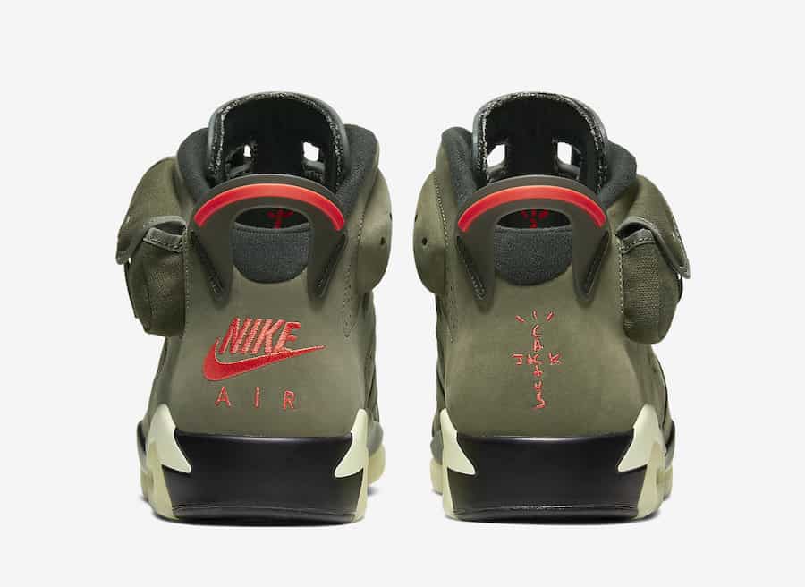Travis Scott X Air Jordan 6 'medium Olive'