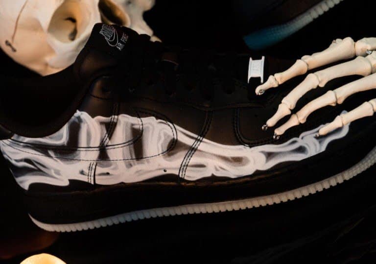 Nike Air Force 1 "Black Skeleton"