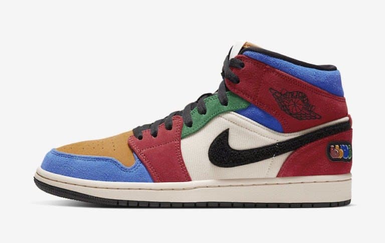 Blue The Great x Air Jordan 1 Mid "Fearless"