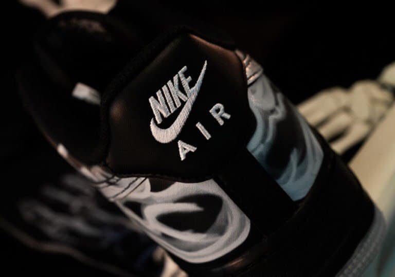 Nike Air Force 1 "Black Skeleton"