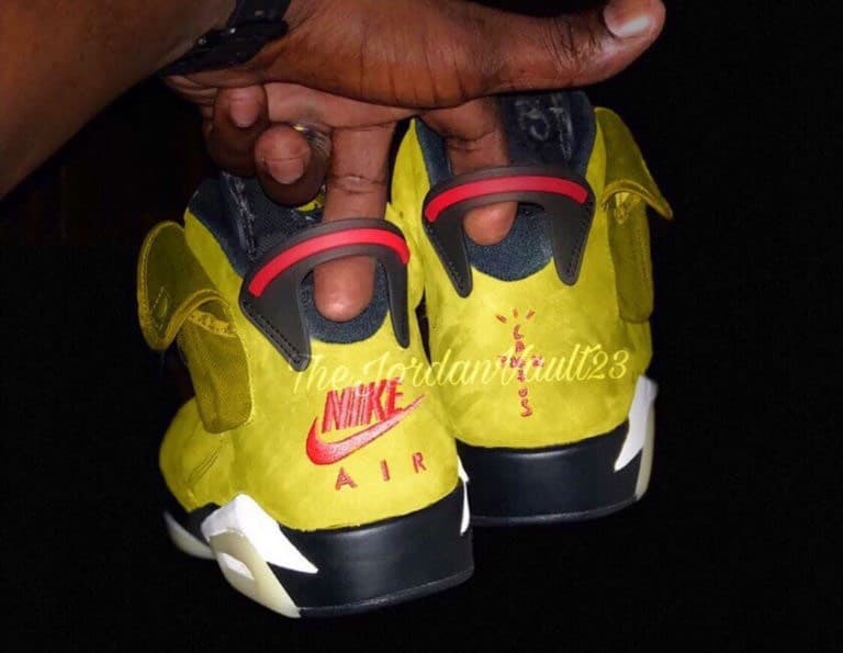 Travis Scott X Air Jordan 6 "yellow" 2020