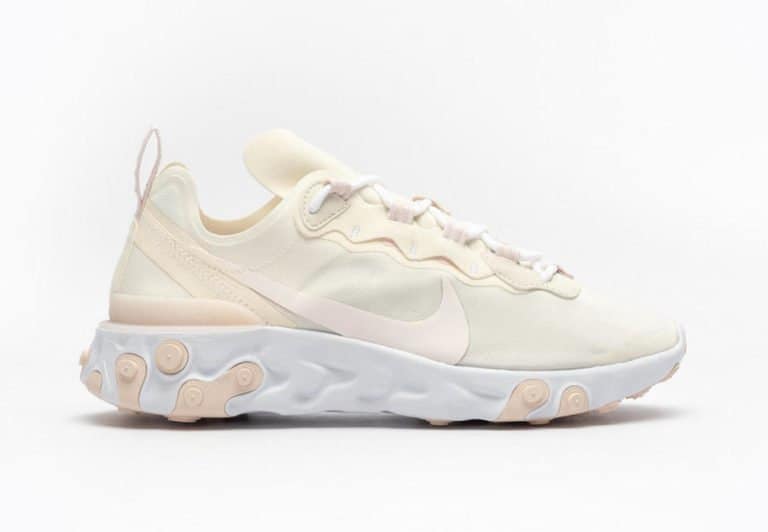 Nike React Element 55 takes on “Pale Ivory”