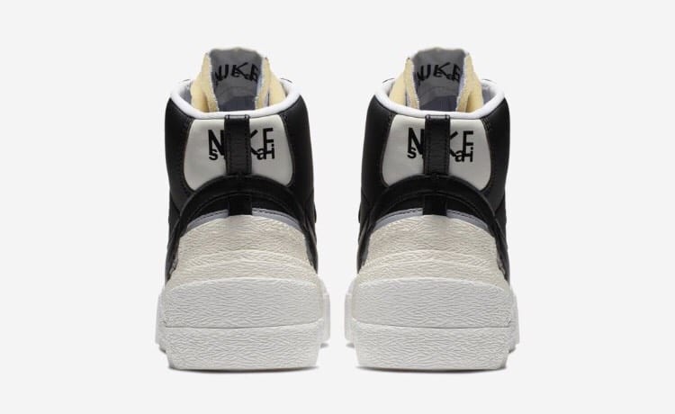 Sacai X Nike Blazer Mid "black/wolf Grey"