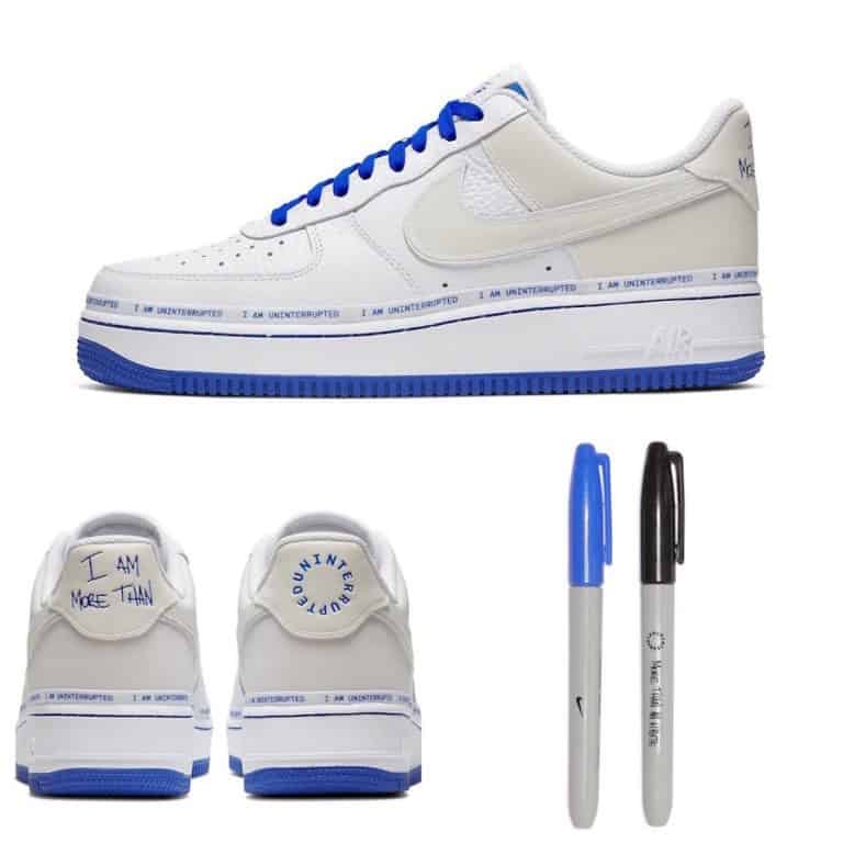 LeBron James' Uninterrupted Nike Air Force 1