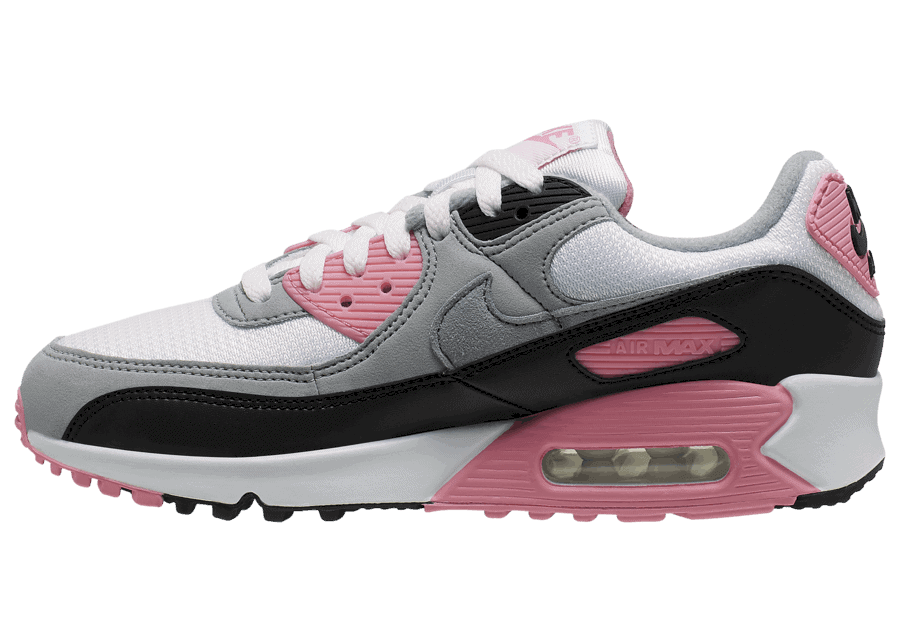Nike Air Max 90 Og White Pink Grey Black CD0490-102