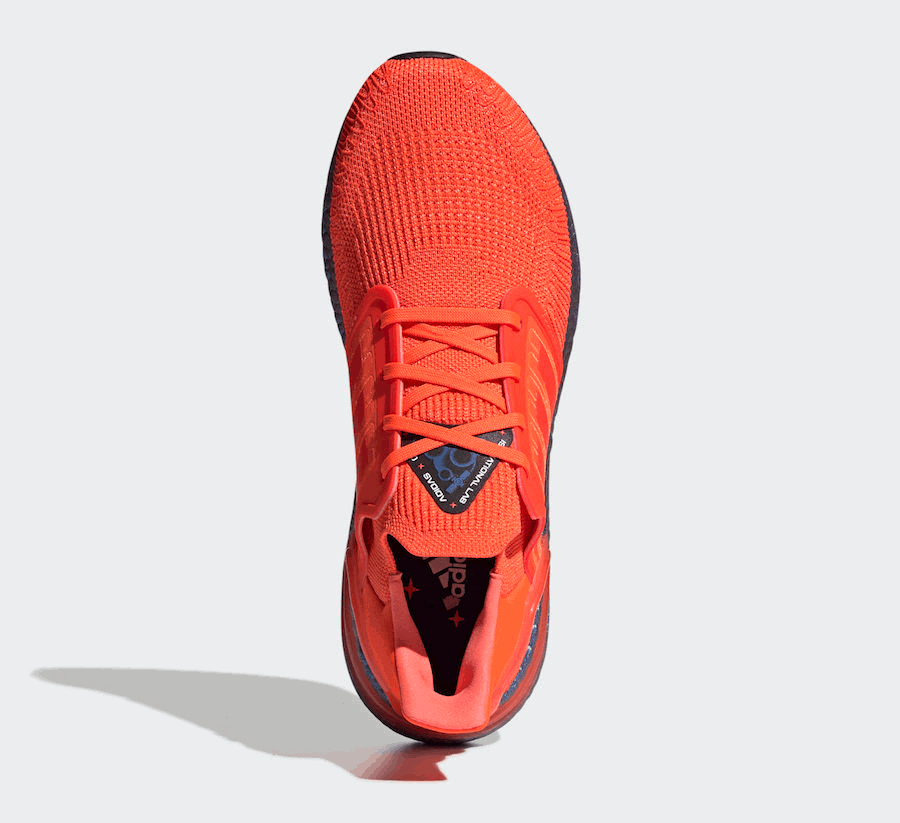 ISS x adidas Ultra Boost 20 “Solar Red” Official Images