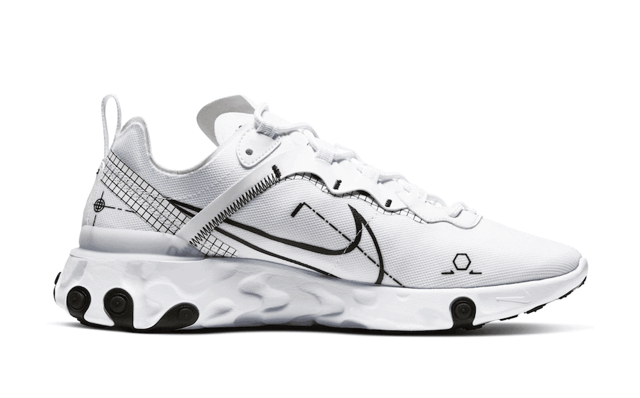 Official Look at the Nike React Element 55 "Schematic"