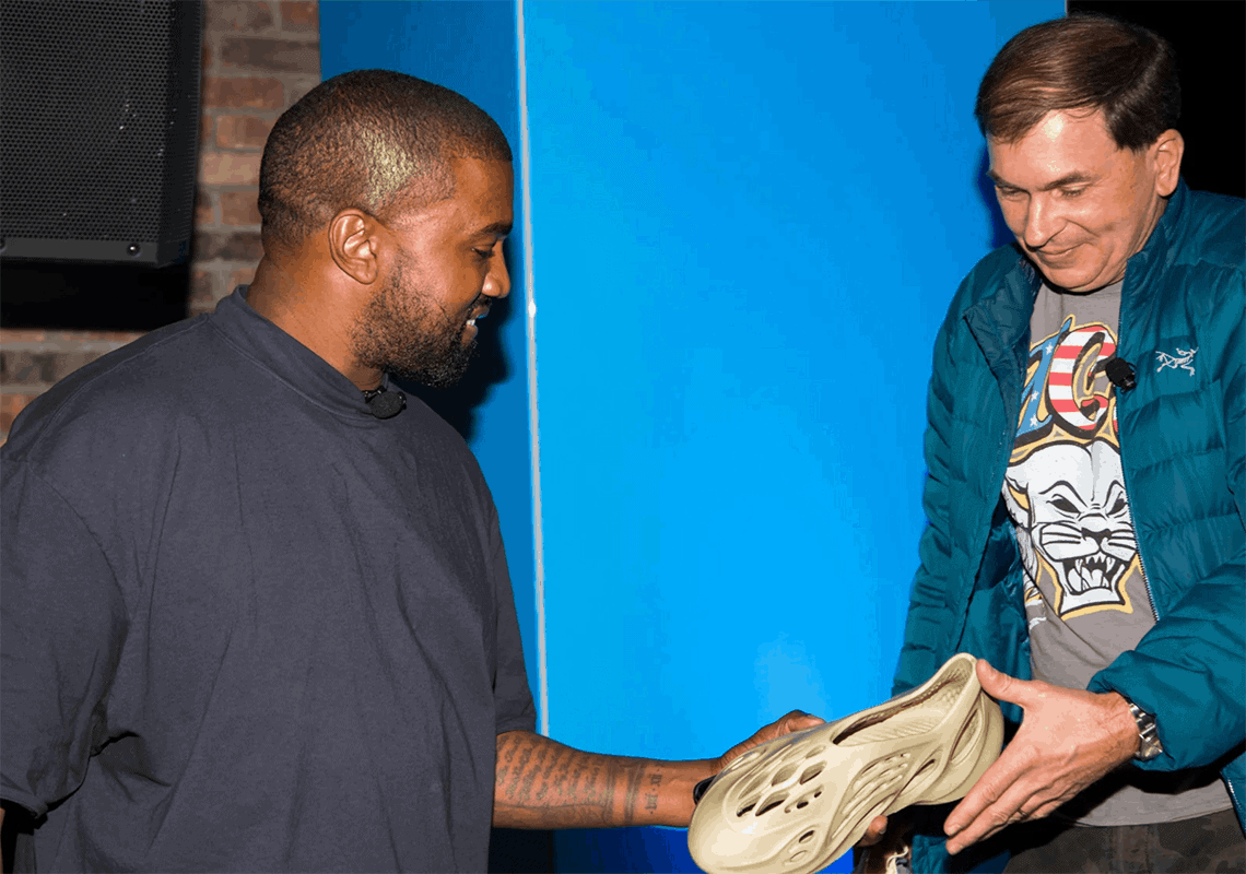 ASAP Ferg Shows off a New adidas Yeezy Foam Runner in Red