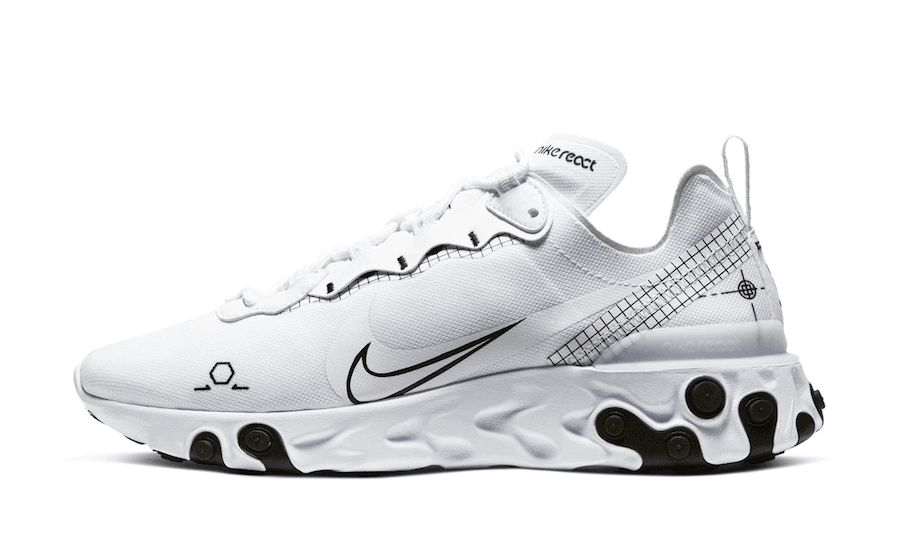 Official Look at the Nike React Element 55 "Schematic"