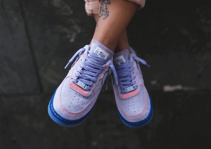 Nike Air Force 1 Lux takes on “Purple Agate”