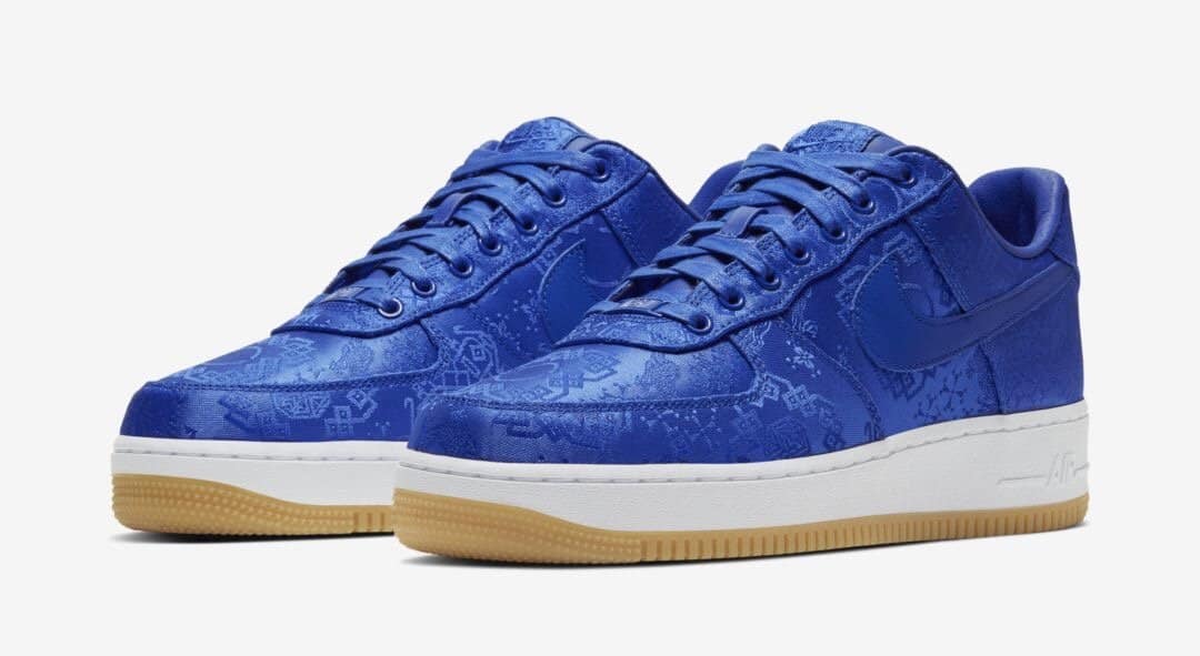 CLOT X Nike Air Force 1 “blue”