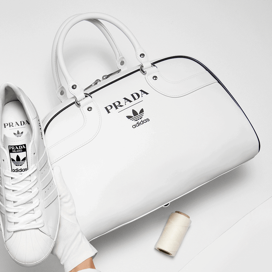 Prada for adidas Superstar and Handbag