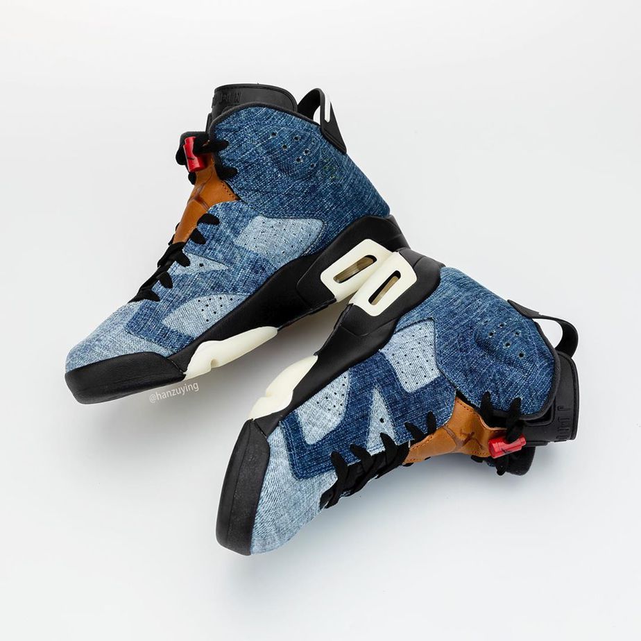 Air Jordan 6 Washed Denim