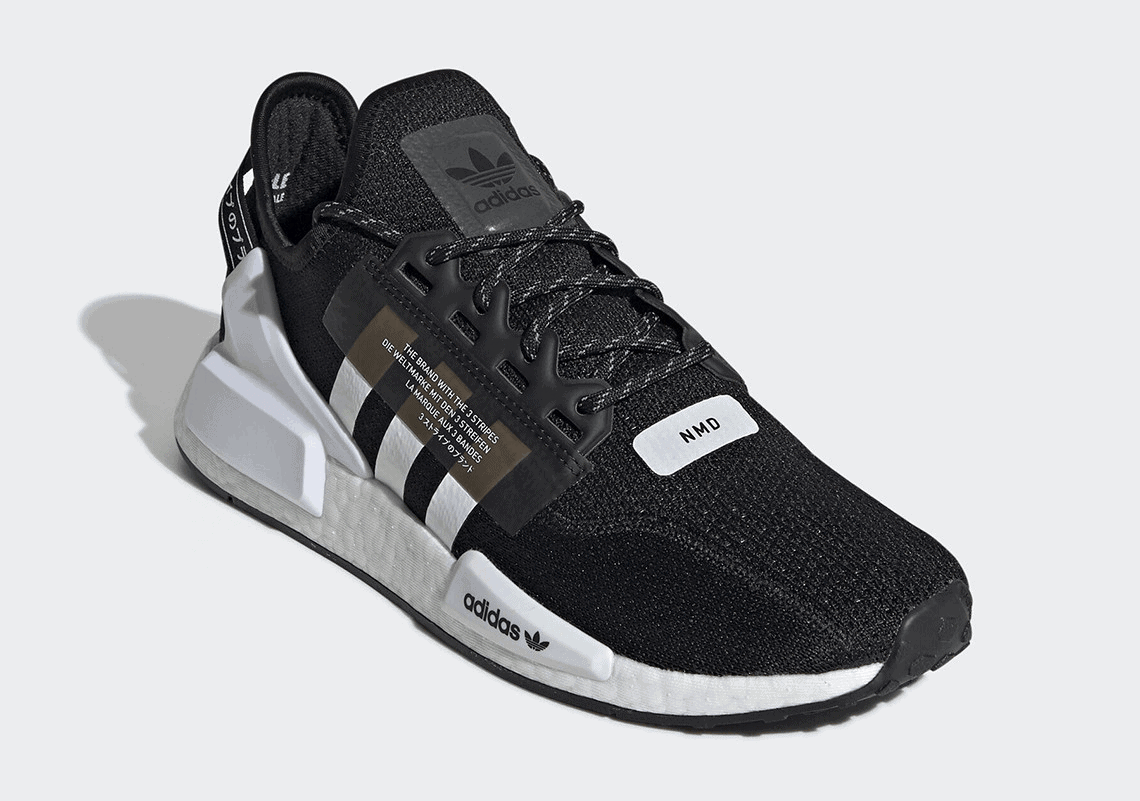 A Black and White NMD_R1 V2 will be Releasing Soon