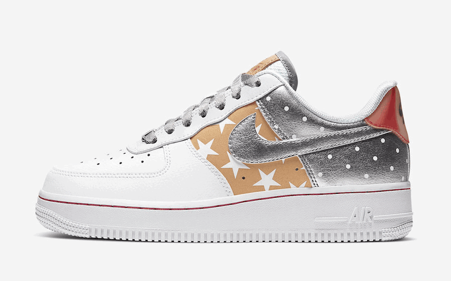 Stars and Polka Dots adorn the Nike Air Force 1