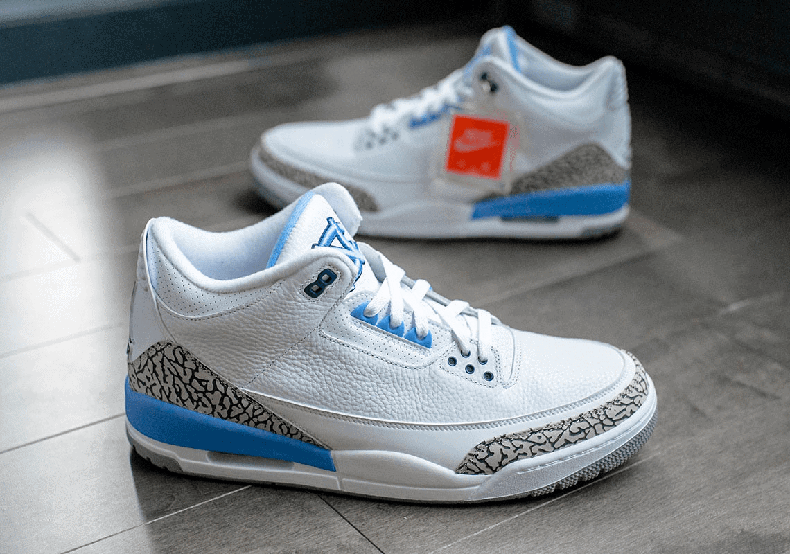 Air Jordan 3 Unc 2020