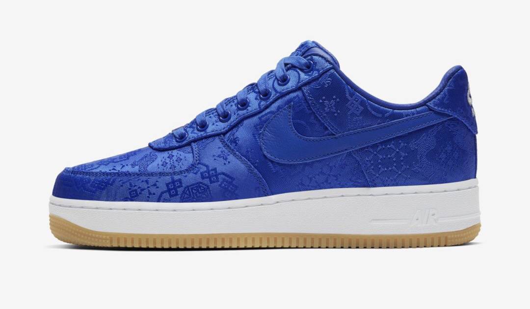 Official Images of the Clot x Nike Air Force 1 “Blue”