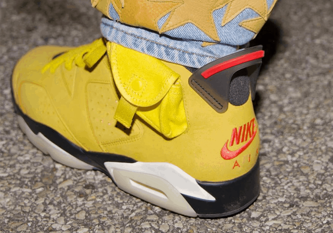 Travis Scott Air Jordan 6 Yellow