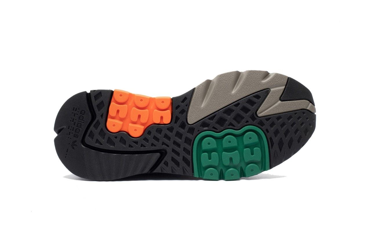 adidas Nite Jogger Cordura Sesame Core Black Bright Green EE5569