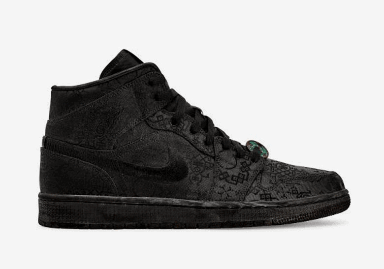 Clot Air Jordan 1 Mid “Triple Black” Releasing Black Friday