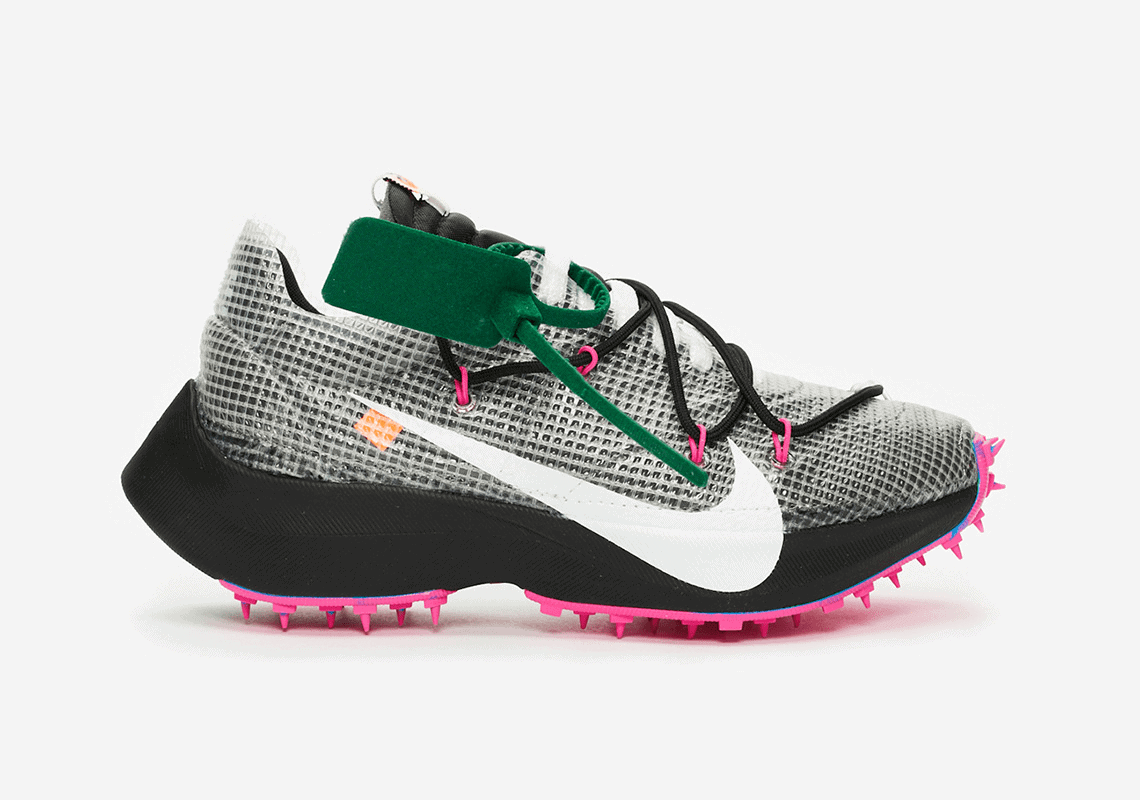 Off-White x Nike Vapor Street in Black/Fuchsia