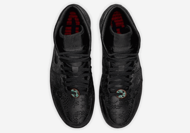 Clot Air Jordan 1 Mid “Triple Black” Releasing Black Friday