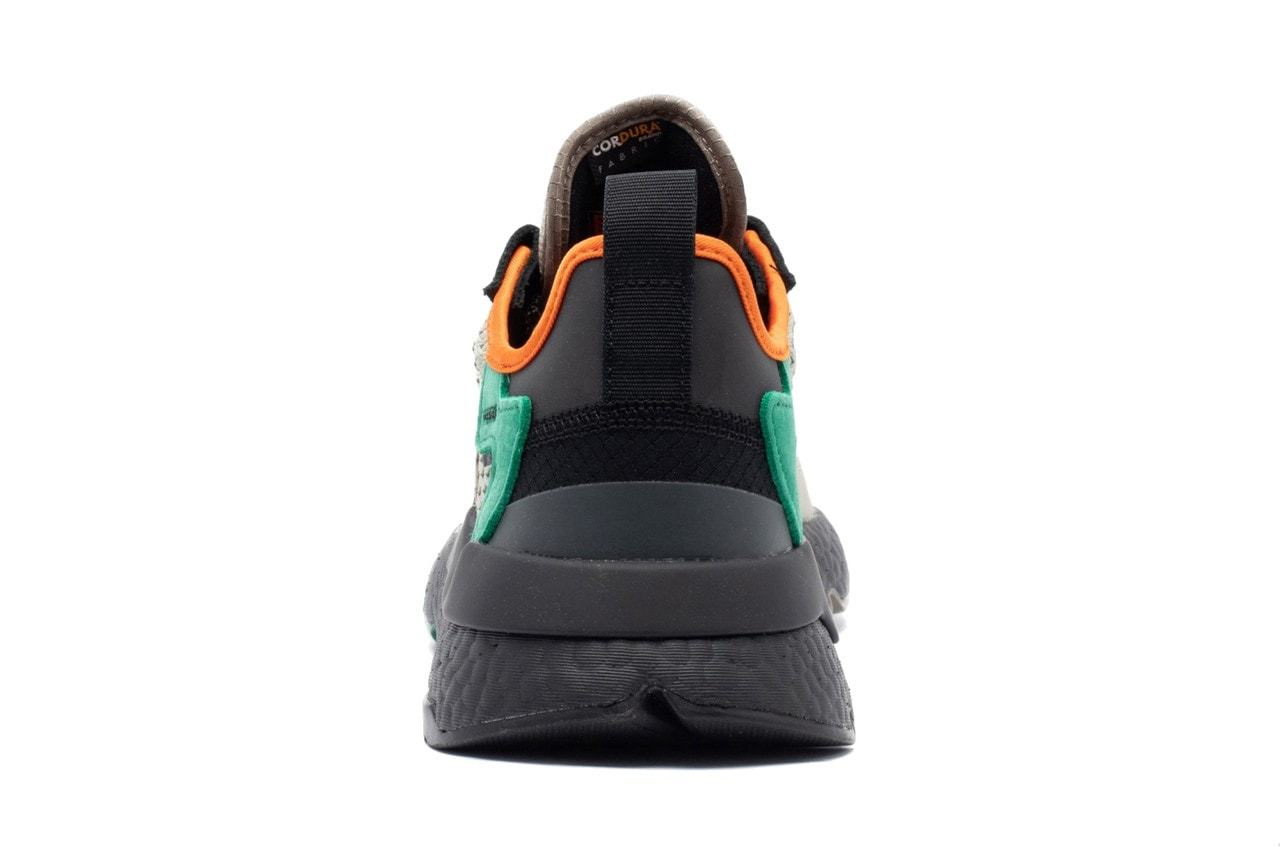 adidas Nite Jogger Cordura Sesame Core Black Bright Green EE5569