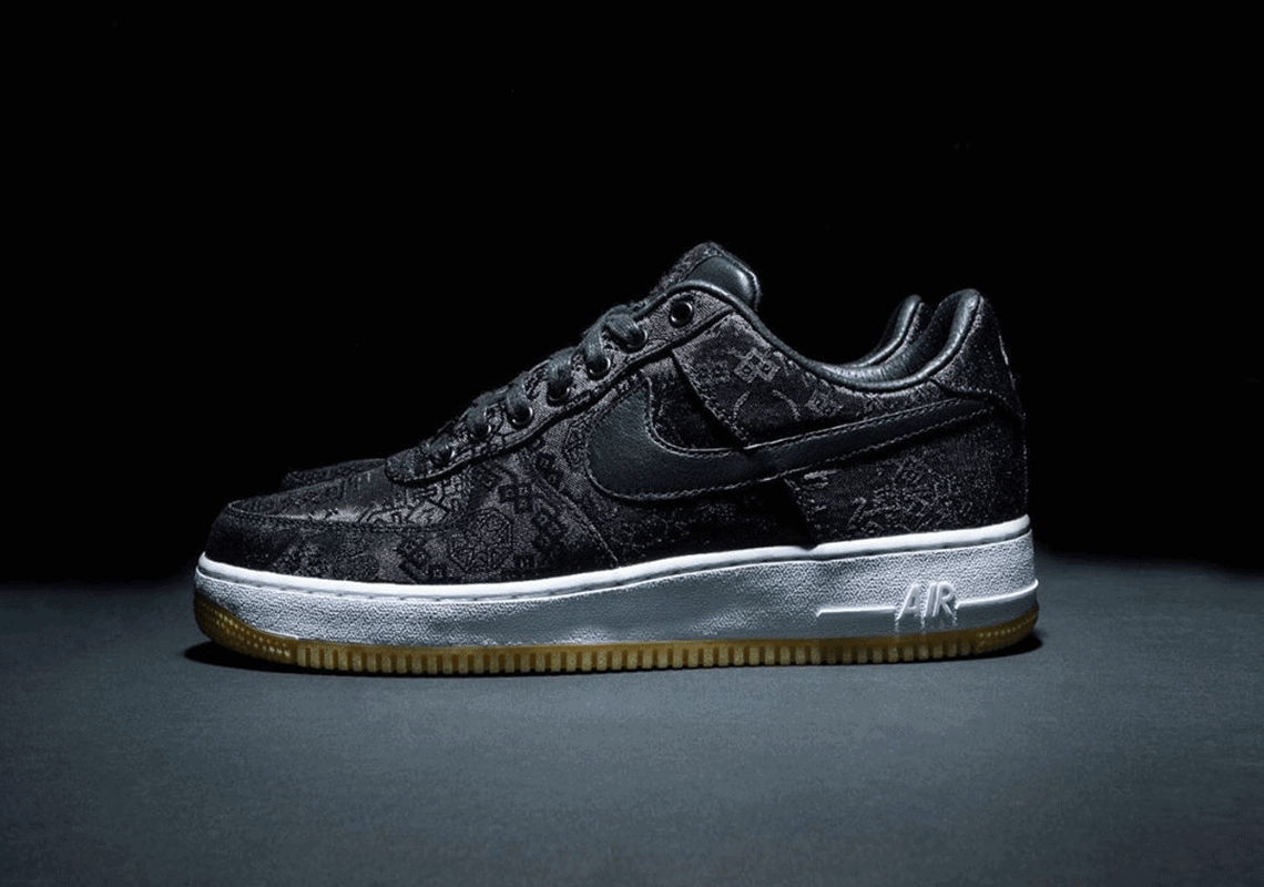 Fragment x CLOT X Nike Air Force 1 “black”