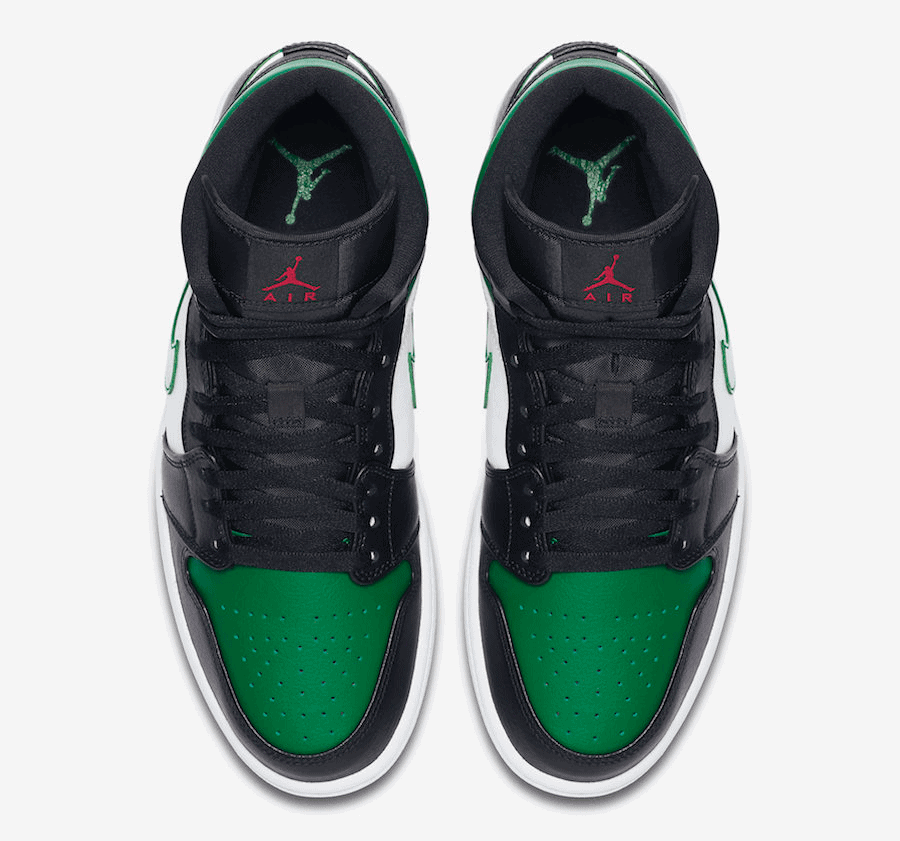Air Jordan 1 Mid “Pine Green” Official Images
