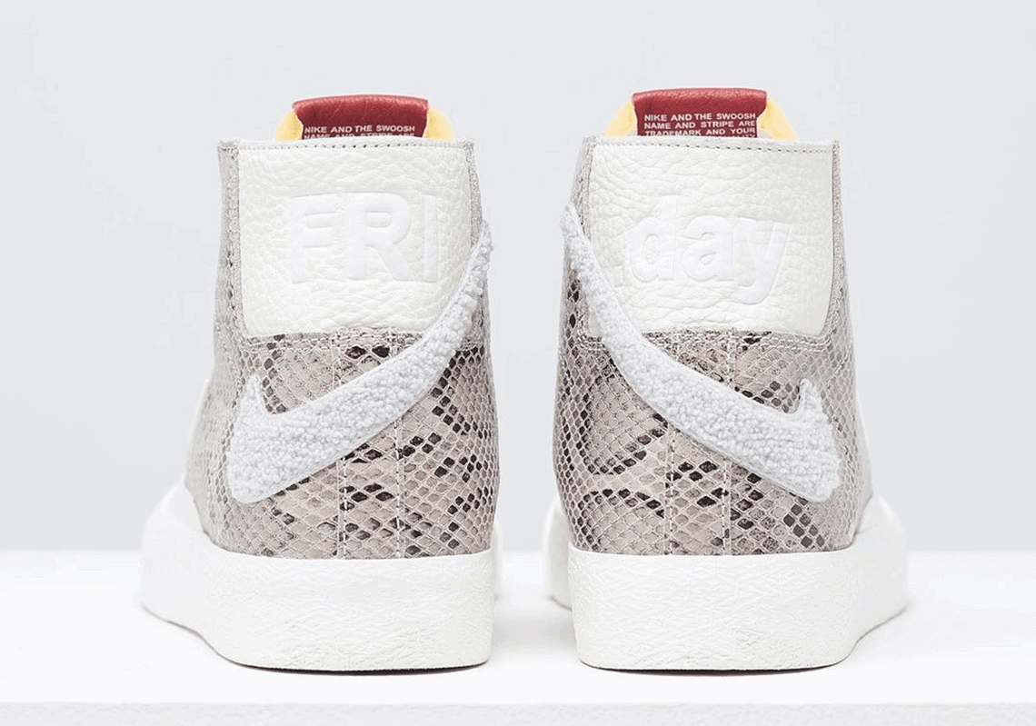 Soulland and Nike SB set to Release the Exotic “FRI.Day 0.3” Blazer Mid