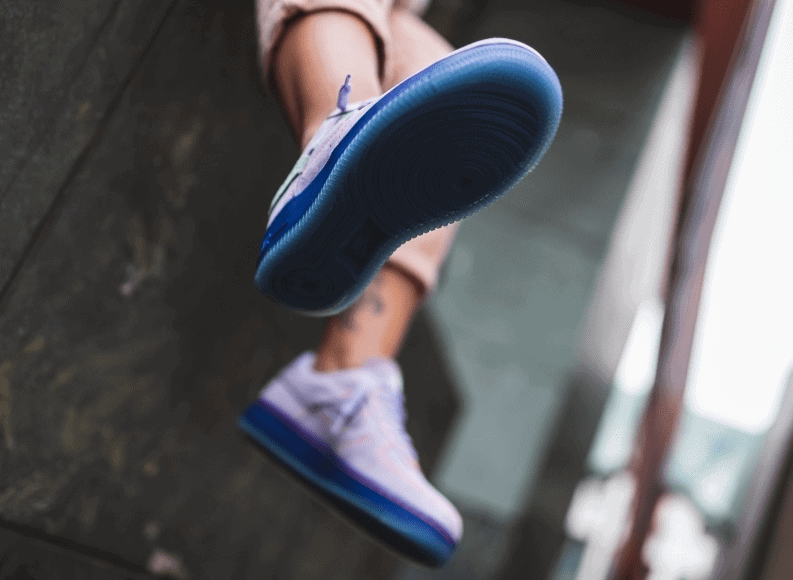 Nike Air Force 1 Lux takes on “Purple Agate”