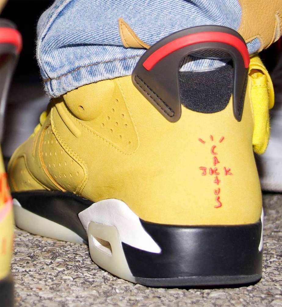 In Hand Look at the Travis Scott x Air Jordan 6 "Yellow"