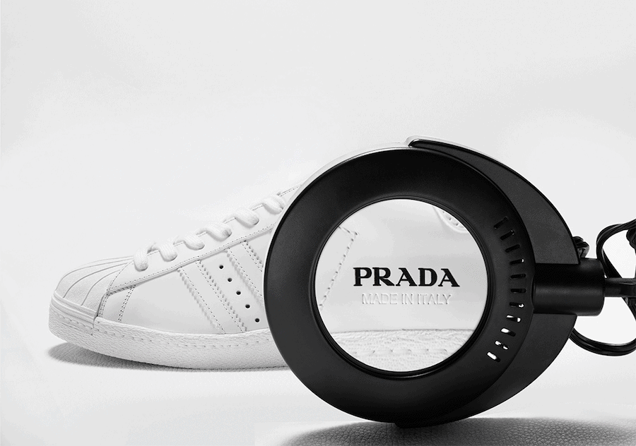 Prada for adidas Superstar and Handbag
