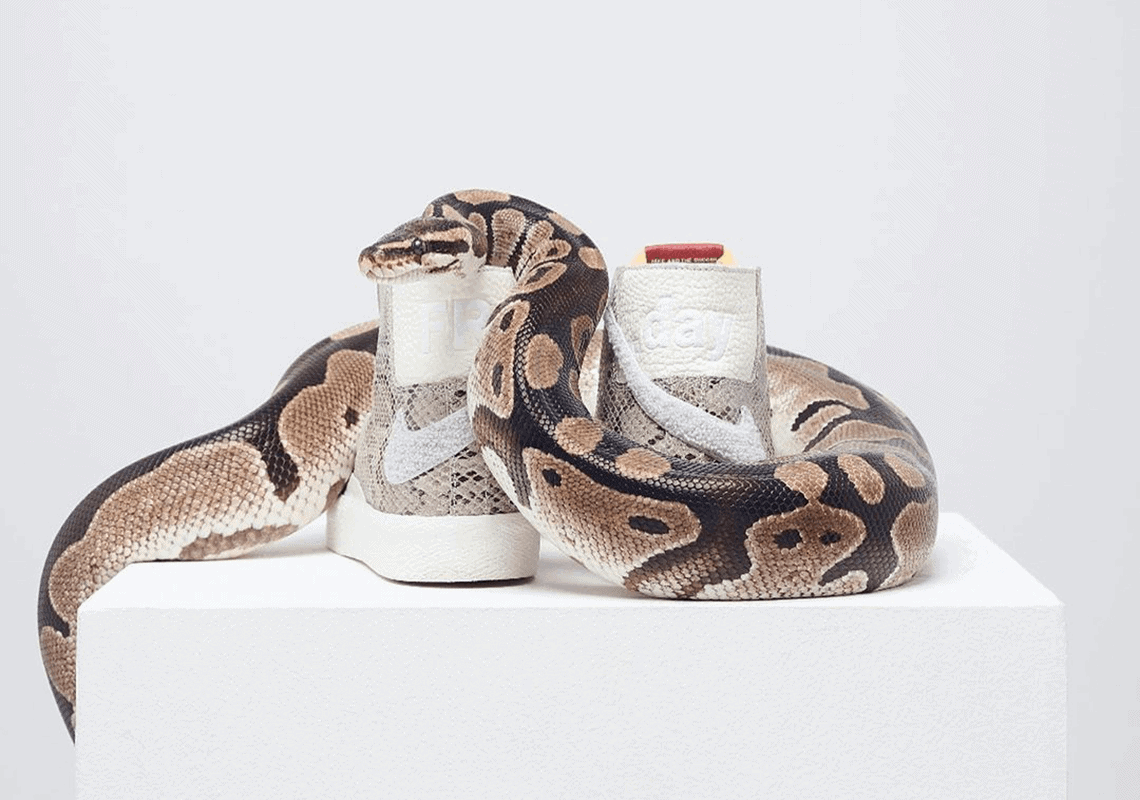 Soulland and Nike SB set to Release the Exotic “FRI.Day 0.3” Blazer Mid