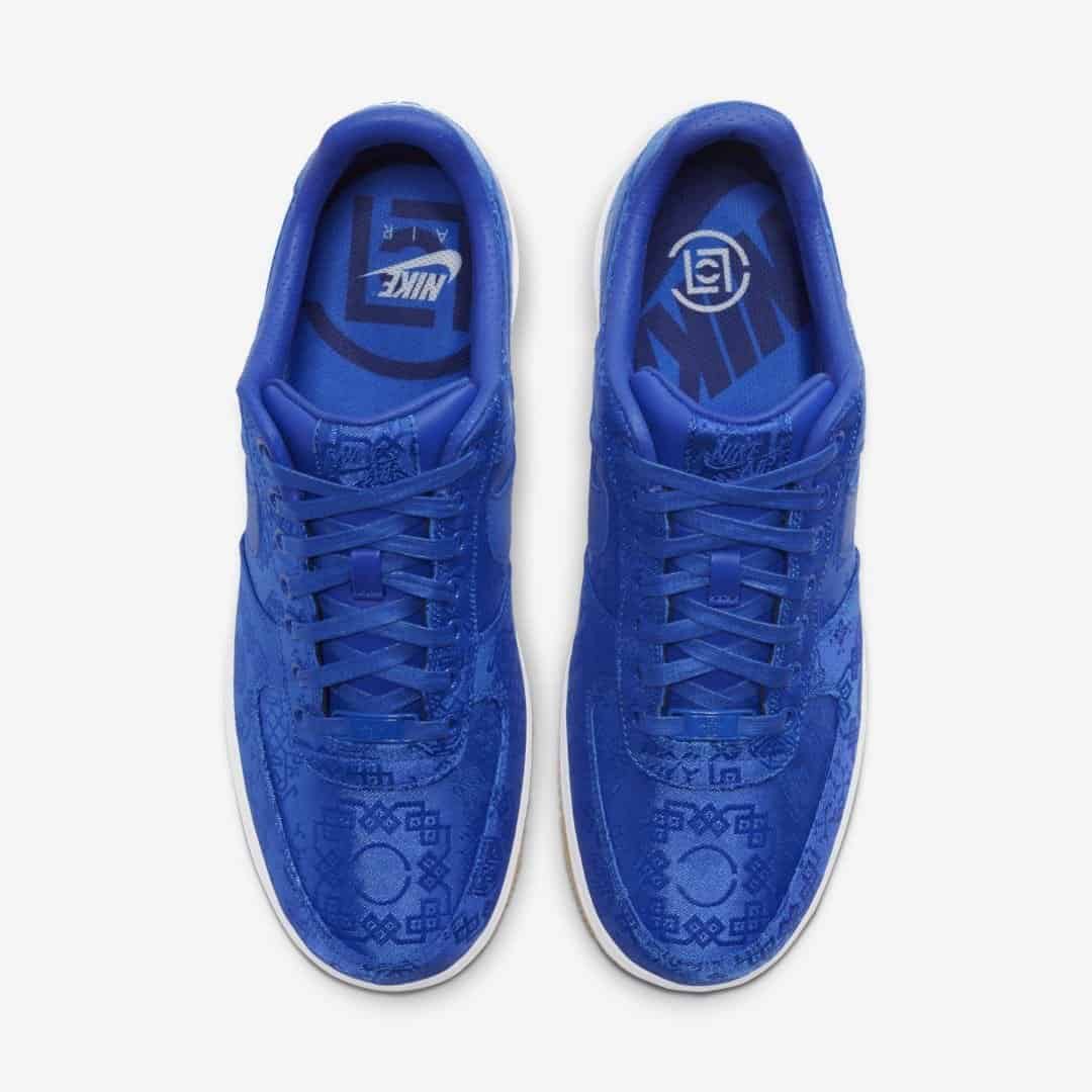 Official Images of the Clot x Nike Air Force 1 “Blue”