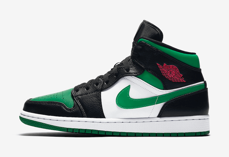 Air Jordan 1 Mid “Pine Green” Official Images