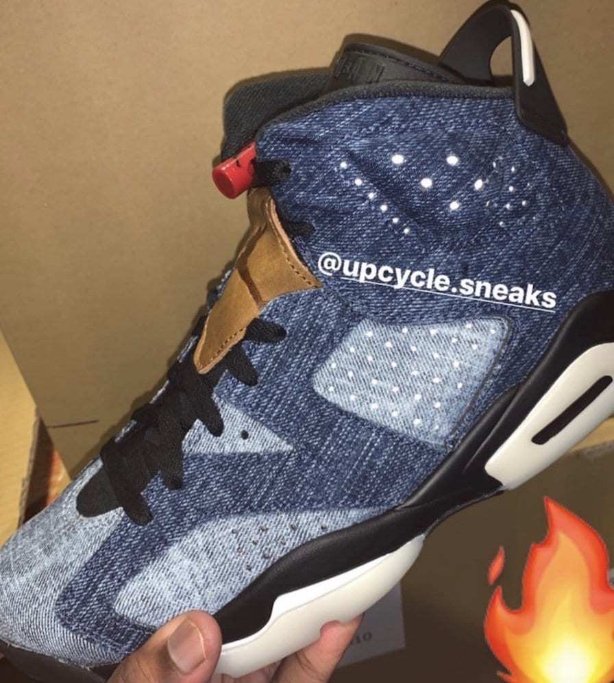 Air Jordan 6 Washed Denim