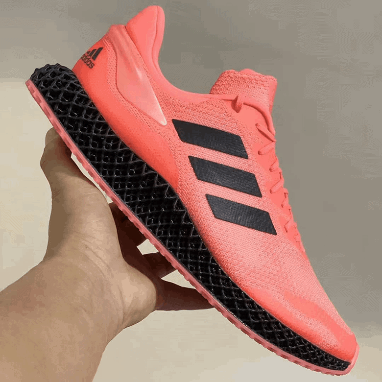 An adidas Futurecraft 4D Just Surfaced in Solar Red with a Black Midsole