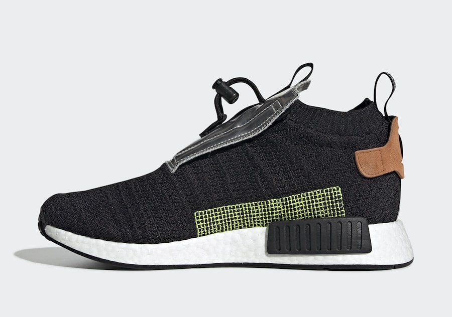 adidas Nmd Ts1 Gore Tex Black Solar Yellow EE5895