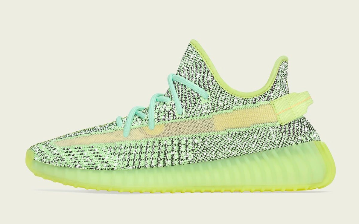 Yeezy Boost 350 V2 "yeezreel" Reflective Glow