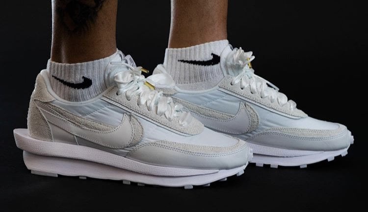 Sacai Nike Ld Waffle White Nylon