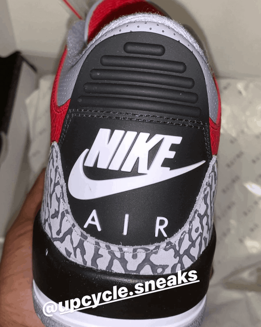 Air Jordan 3 Red Cement