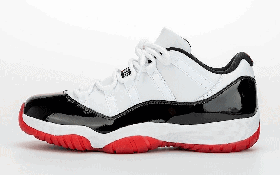 Official Images of the Air Jordan 11 Low "White Bred"