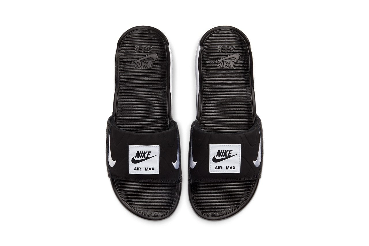 Nike Air Max 90 Slide Sandal Black White BQ4635-002