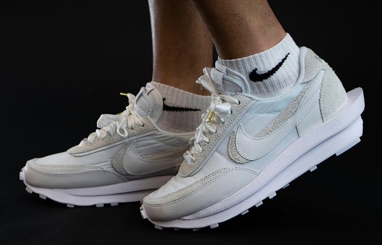 Sacai Nike Ld Waffle White Nylon