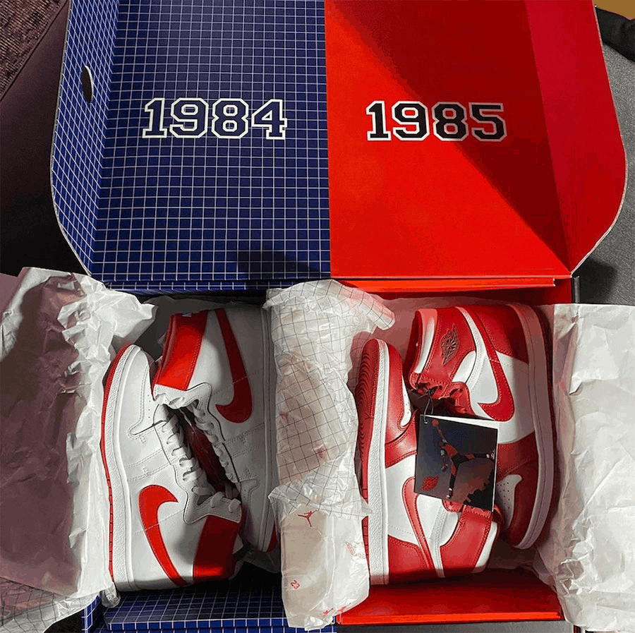 1984 Air Ship PE x 1985 Air Jordan 1 “New Beginnings” Pack