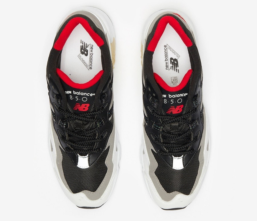 New Balance 850 Black Grey White
