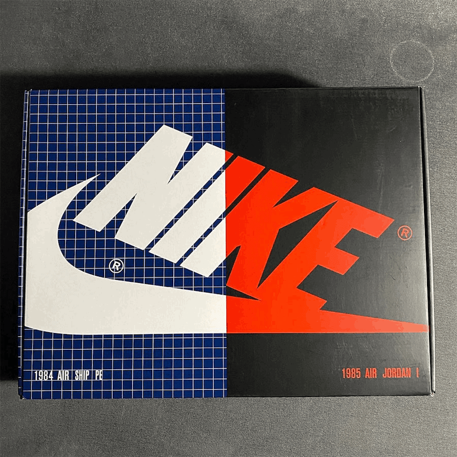 1984 Air Ship PE x 1985 Air Jordan 1 “New Beginnings” Pack